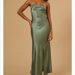 Altard State Paityn strapless maxi dress